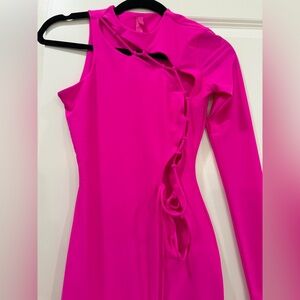 Skims Lace Up Mini Dress